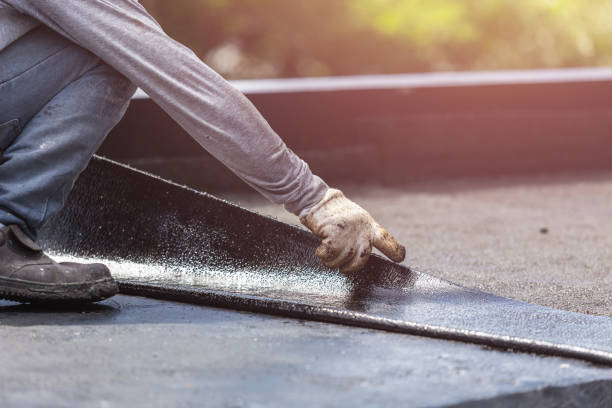 Professional Emergency Waterproofing technician working in Rainbow Park, FL